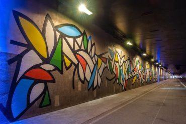 Tunnel des Tuileries Galerie Street Art - copyright Clement Dorval