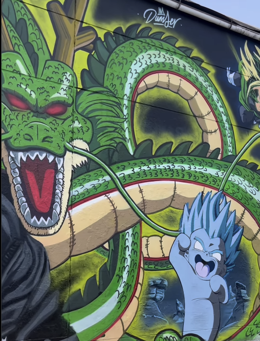 Street Art Dragon Ball Z