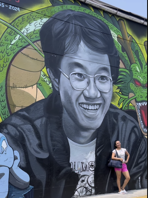 Street Art Hommage Akira Toriyama