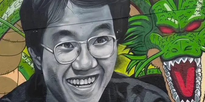 Street Art hommage Akira Toriyama - Dragon Ball Z